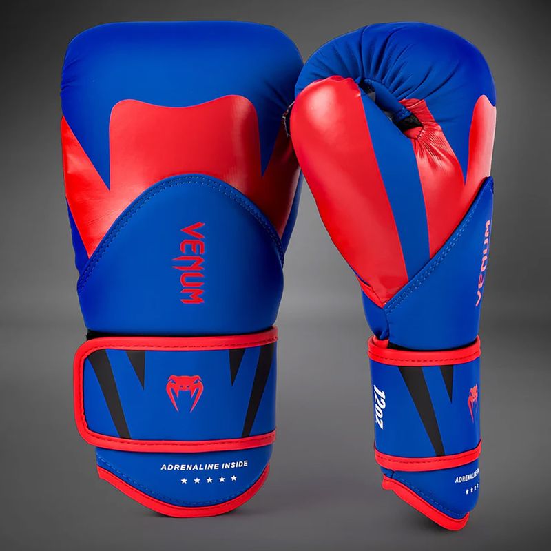 Bokso pirštinės Venum Challenger 4.0 royal blue 2