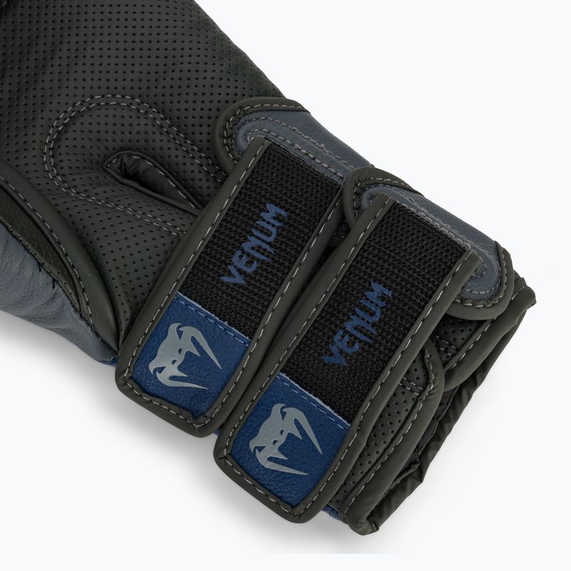 Bokso pirštinės Venum Reverso Boxing storm grey/royal blue 6