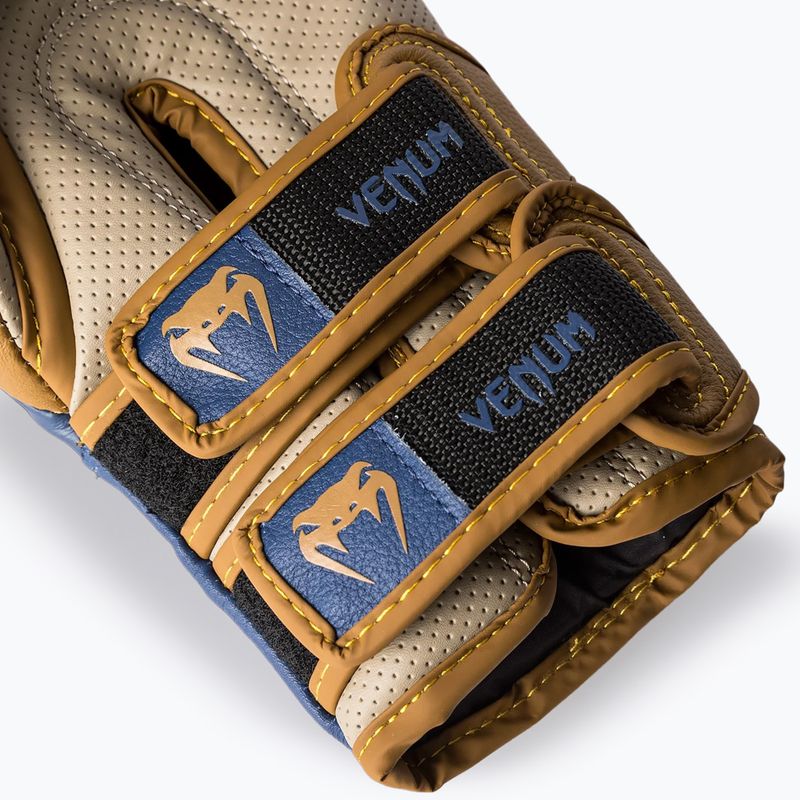 Bokso pirštinės Venum Reverso Boxing emerald green/gold 4