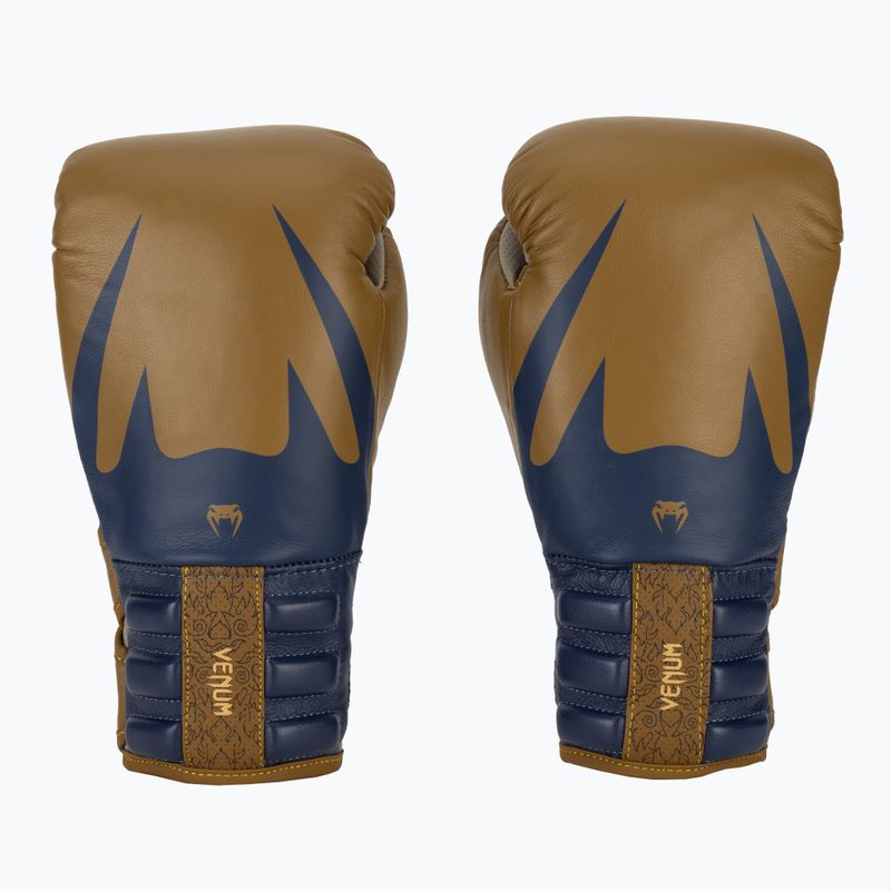 Bokso pirštinės Venum Reverso Boxing emerald green/gold 2