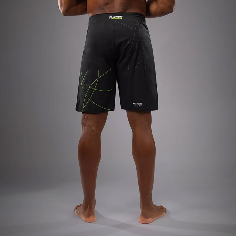 Vyriški treniruočių šortai Venum Training Camp 4.0 black/neo green 3