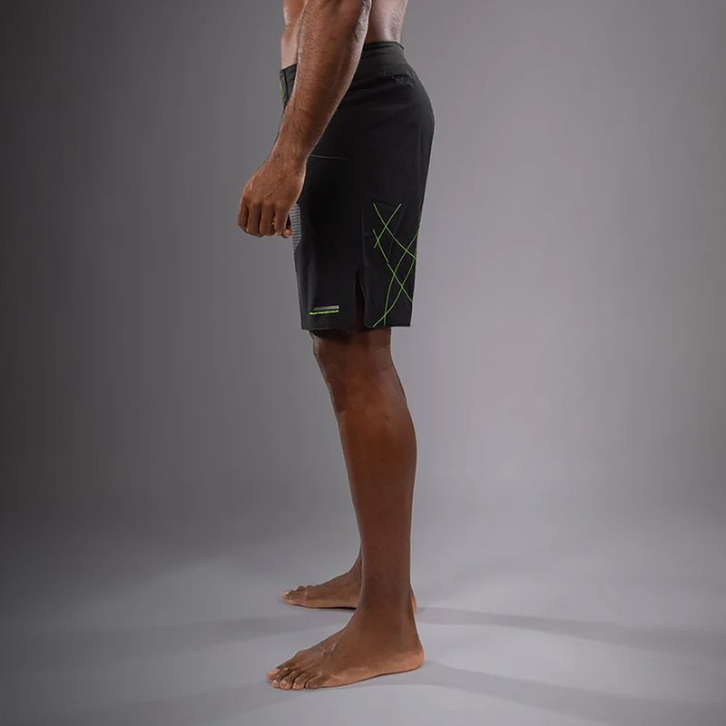 Vyriški treniruočių šortai Venum Training Camp 4.0 black/neo green 4