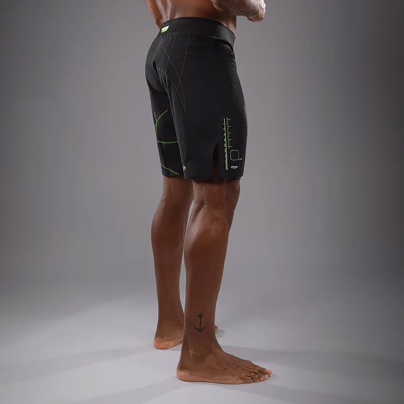 Vyriški treniruočių šortai Venum Training Camp 4.0 black/neo green 5
