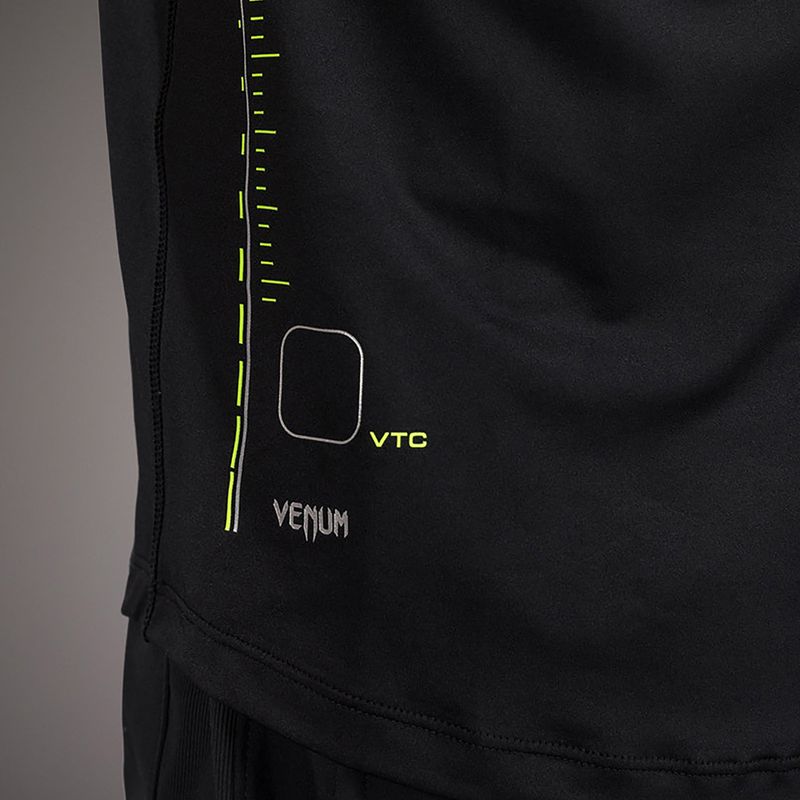 Vyriški treniruočių marškinėliai Venum Training Camp black/neo green 5