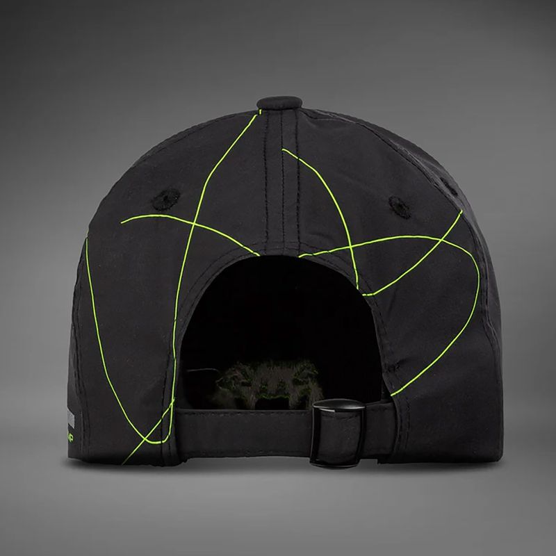 Kepuraitė su snapeliu Venum Training Camp 4.0 black/neo green 4