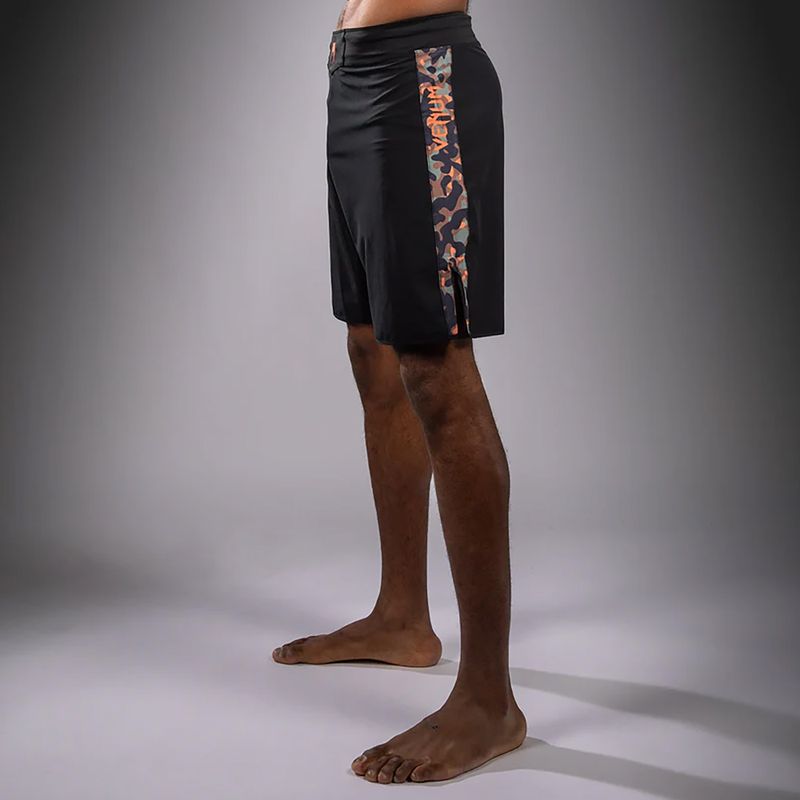 Vyriški treniruočių šortai Venum Jungle Ops black/khaki camo 4