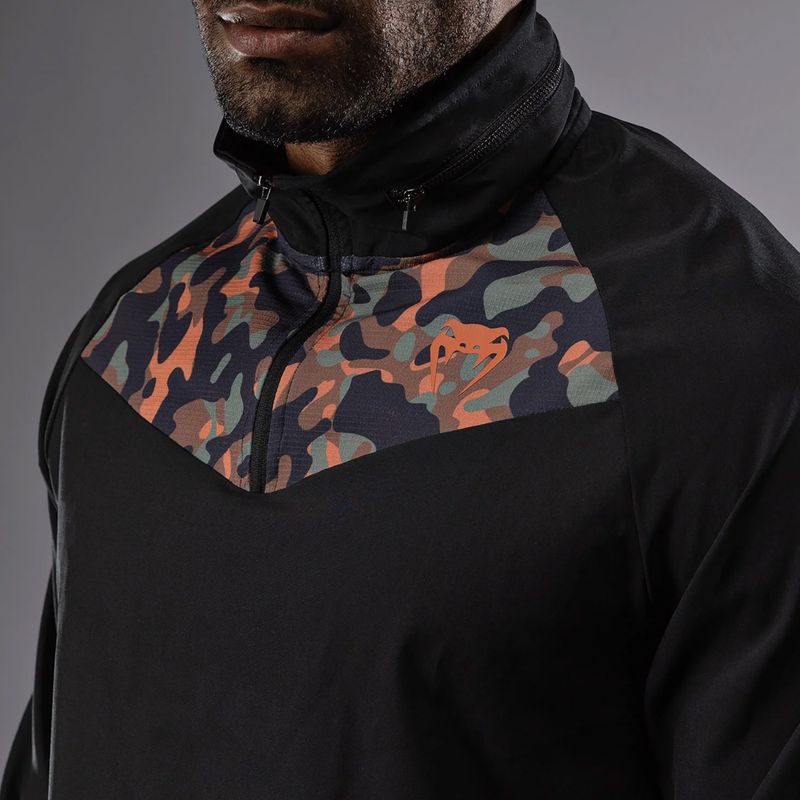 Vyriška striukė Venum Jungle Ops black/khaki camo 7