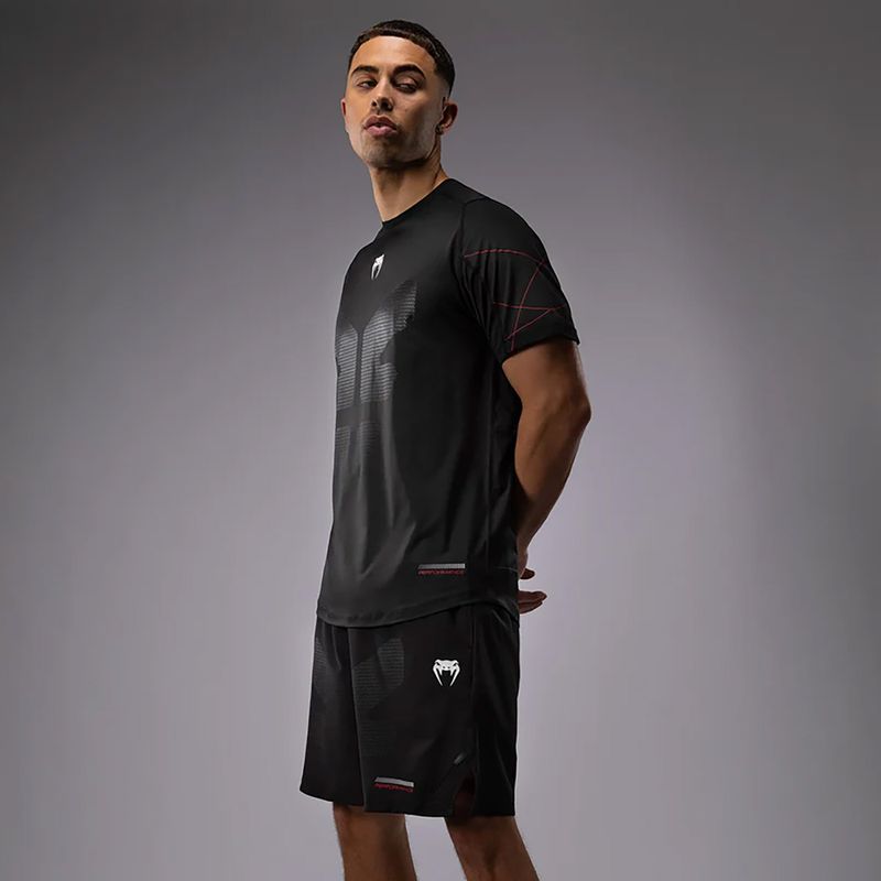 Vyriški treniruočių marškinėliai Venum Tactical XT black/fire red 4
