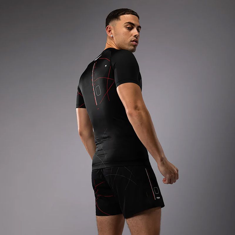 Vyriški treniruočių marškinėliai Venum Tactical XT Rashguards black/fire red 4