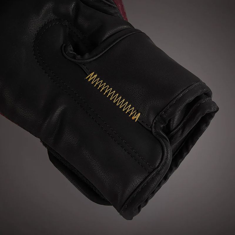 Bokso pirštinės Venum Tactical XT black/burgundy/gold 5
