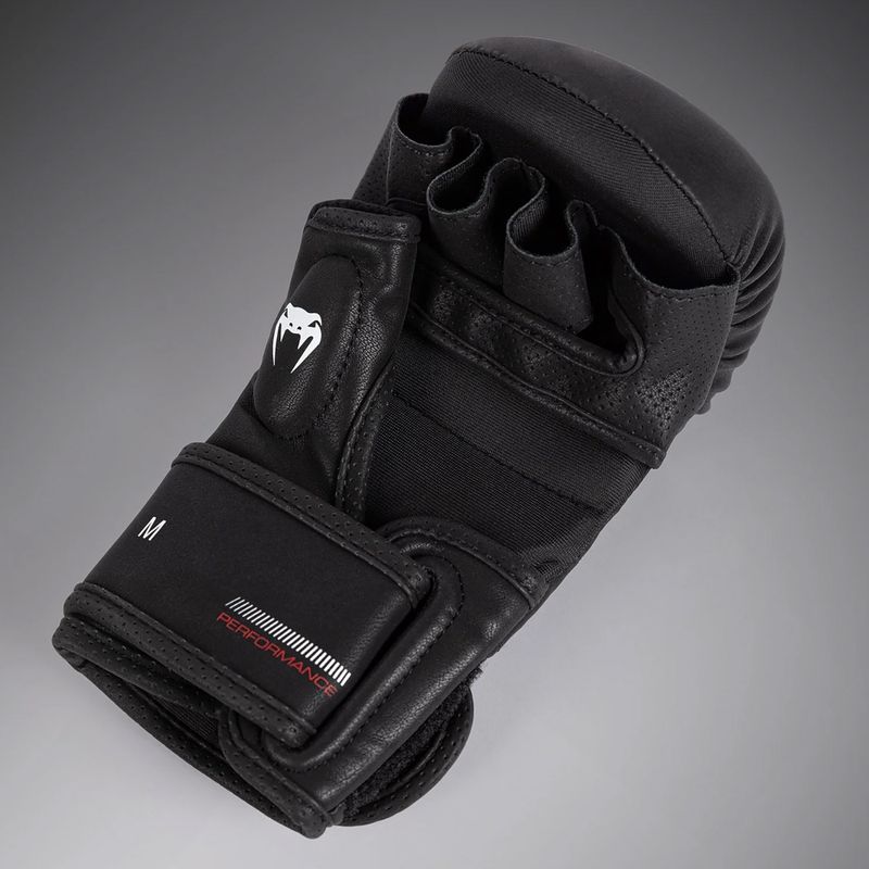 Sparingo pirštinės Venum Tactical XT black/fire red 4