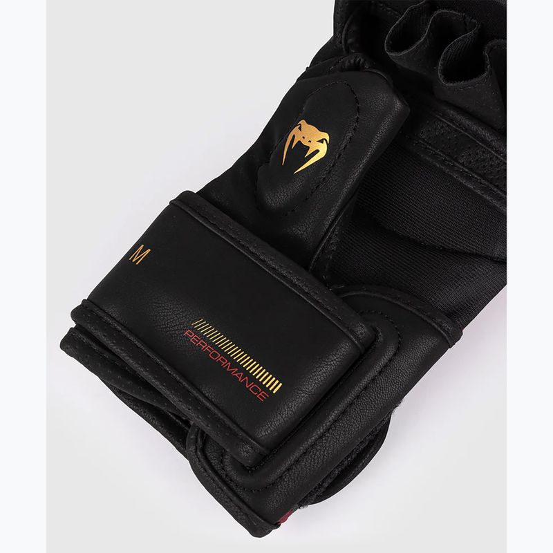 Sparingo pirštinės Venum Tactical XT black/burgundy/gold 4