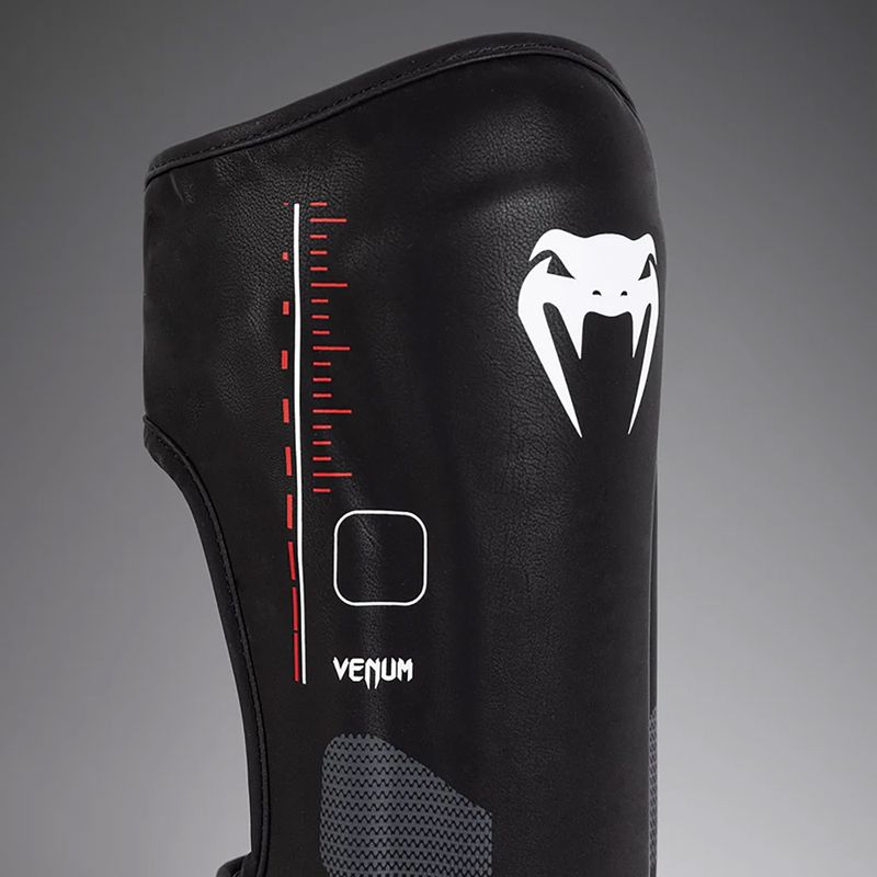 Moteriškos blauzdų ir pėdų apsaugos Venum Tactical XT Shinguards black/fire red 3