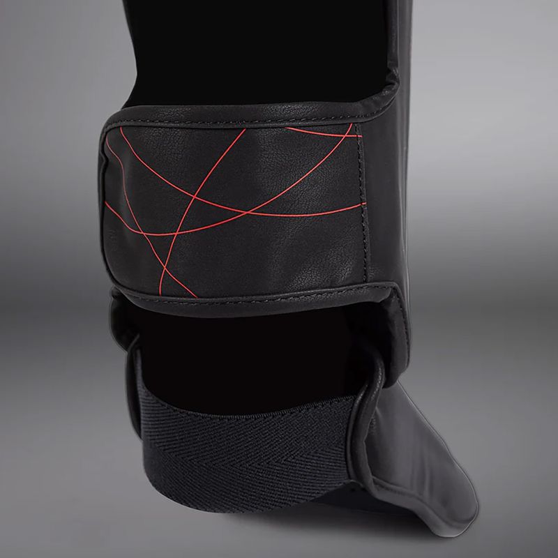 Moteriškos blauzdų ir pėdų apsaugos Venum Tactical XT Shinguards black/fire red 7