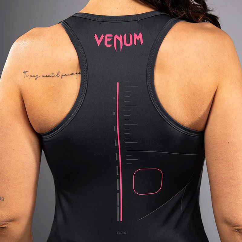 Venum Tactical XT Dry Tech moteriški treniruočių marškinėliai juoda/ audros pilka 6