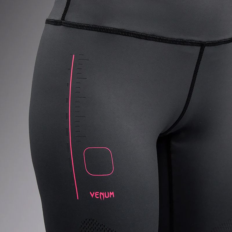 Moteriškos treniruočių tamprės Venum Tactical XT black/storm grey 8