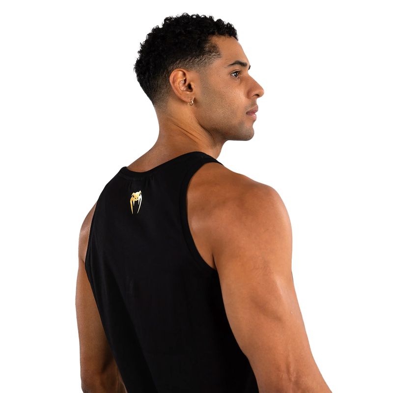 Vyriškas treniruočių tank topas Venum x Ilia Topuria Unmatched black/gold 5