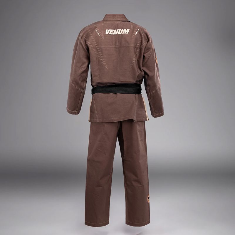 GI braziliškojo jiu-jitsu Venum Elite 5.0 šokoladinės rudos spalvos 2