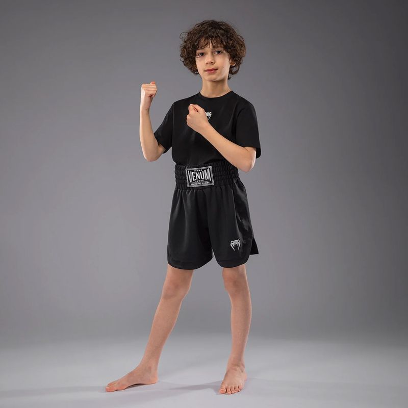 Vaikiški bokso šortai  Venum Classic Jr black 5