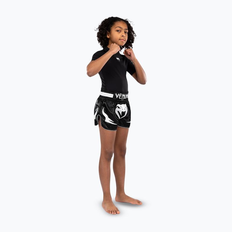 Vaikiški treniruočių šortai Venum Inferno Muay Thai Jr black 5