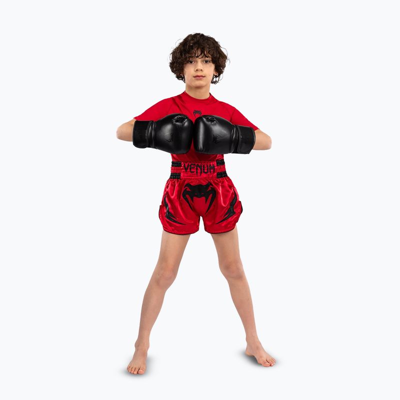Venum Inferno Muay Thai Jr vaikų treniruočių šortai raudoni 2