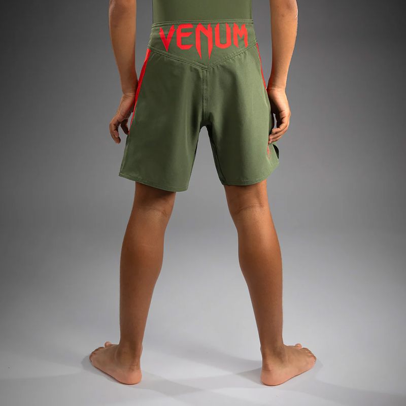 Vaikiški treniruočių šortai Venum Light Fight khaki 3