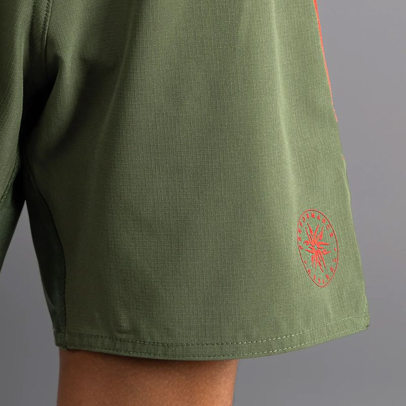 Vaikiški treniruočių šortai Venum Light Fight khaki 6