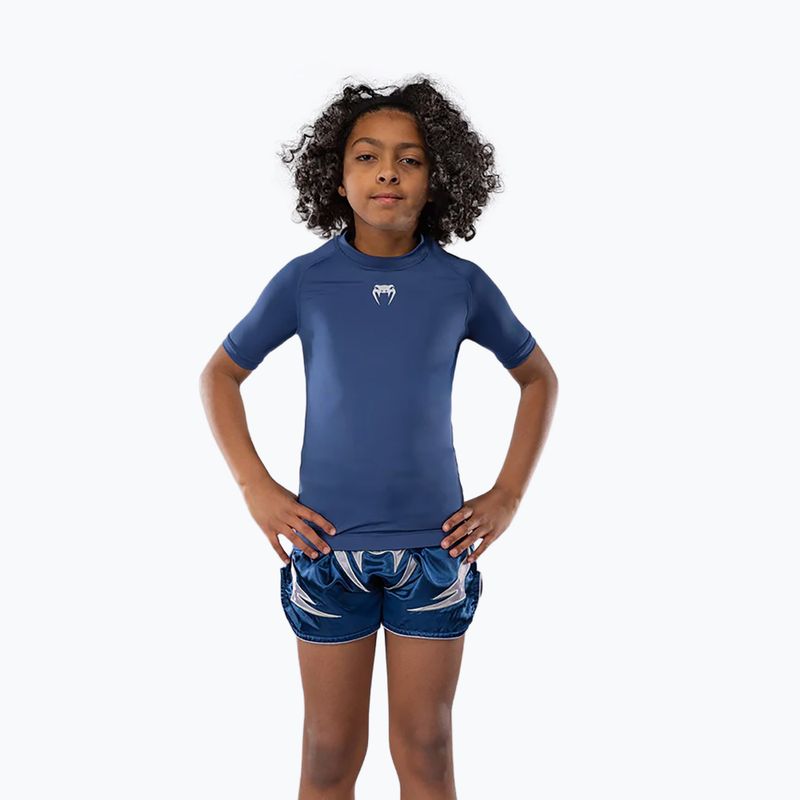 Vaikiški treniruočių marškinėliai Venum Contender Rashguards Jr royal blue 2