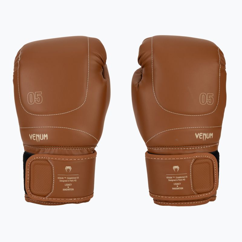 Vyriškos bokso pirštinės Venum Impact Evo VENUM-05061-058 chocolate 2