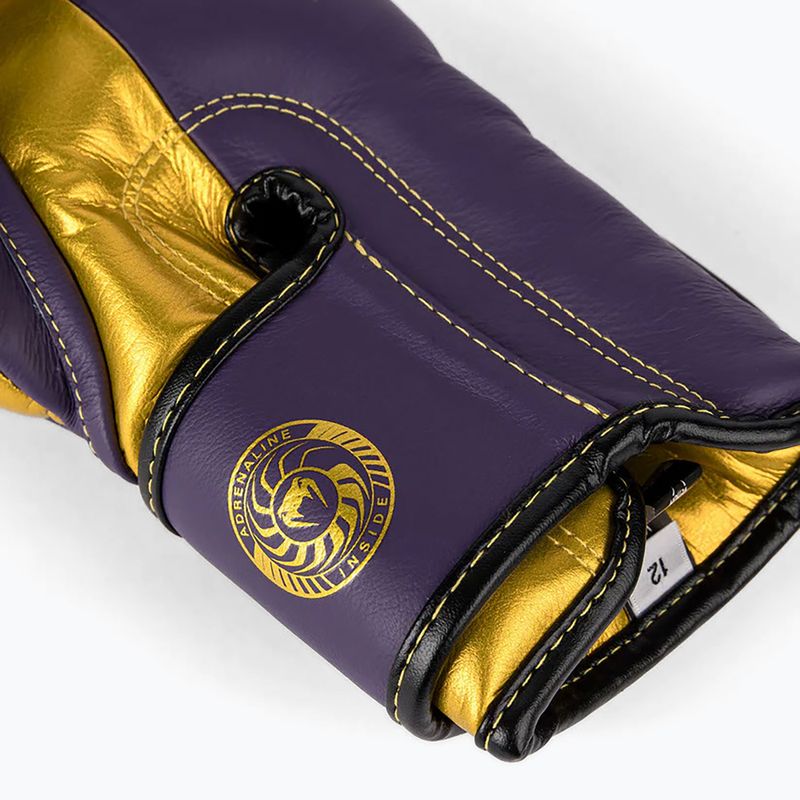 Venum Giant 3.0 tamsiai violetinės/auksinės bokso pirštinės 5