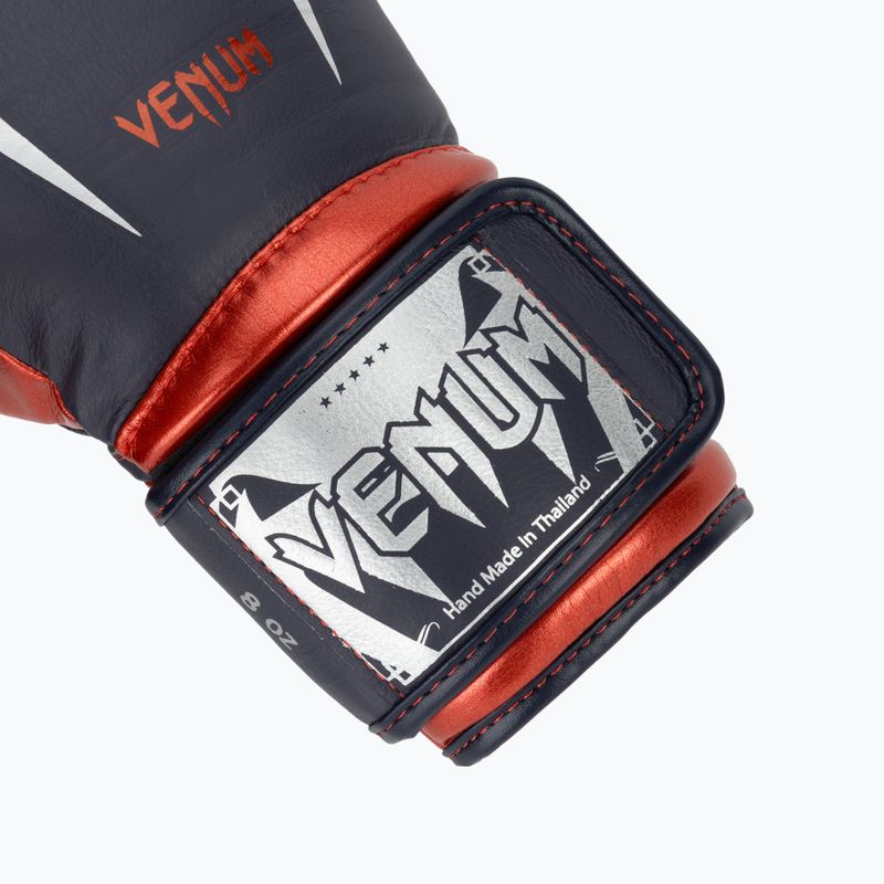 Venum Giant 3.0 bokso pirštinės tamsiai mėlynos/raudonos spalvos 6