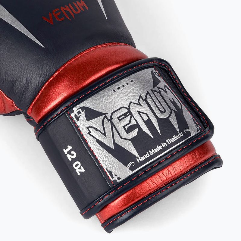 Venum Giant 3.0 bokso pirštinės tamsiai mėlynos/raudonos spalvos 3