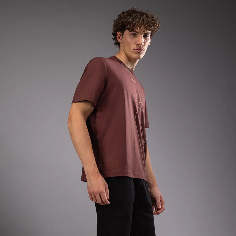 Vyriški marškinėliai Venum Giant Connect T-Shirt chocolate brown 4