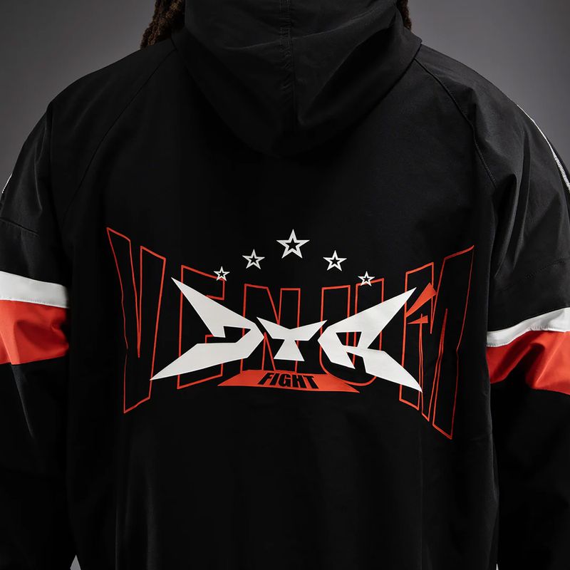 Vyriška striukė Venum x DTR Fight Attack 90 juoda/oranžinė 7