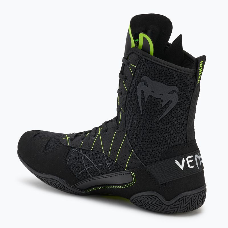 Vyriški barefoot batai Venum Training Camp 4.0 Boxing black/neo green 2