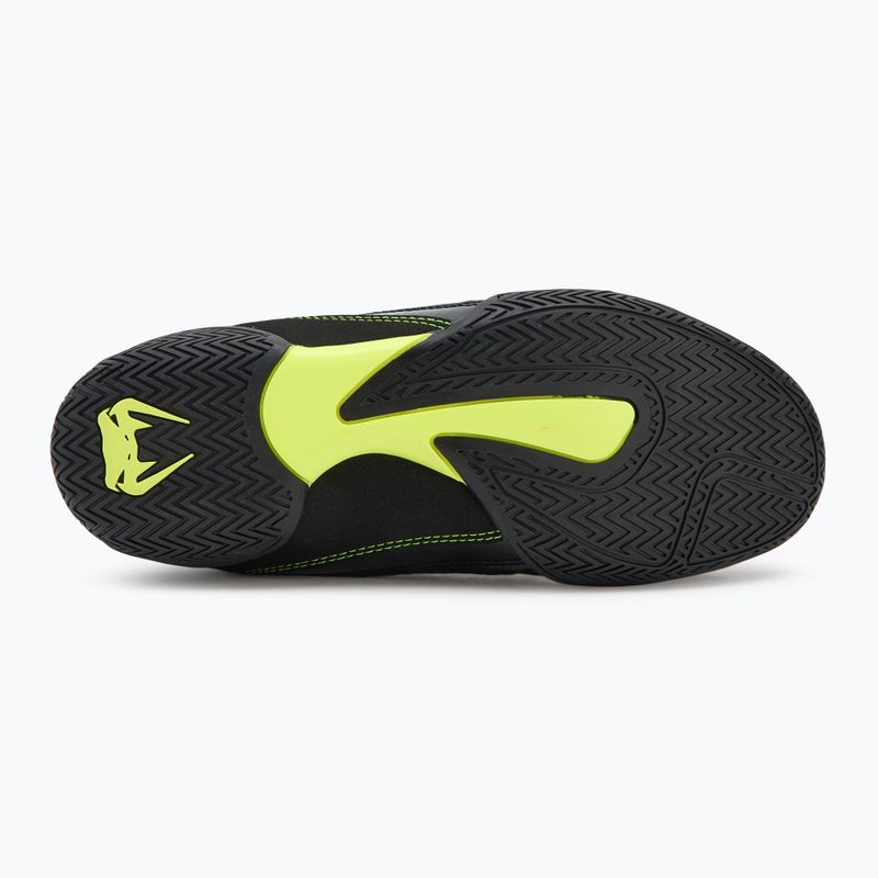 Vyriški barefoot batai Venum Training Camp 4.0 Boxing black/neo green 4