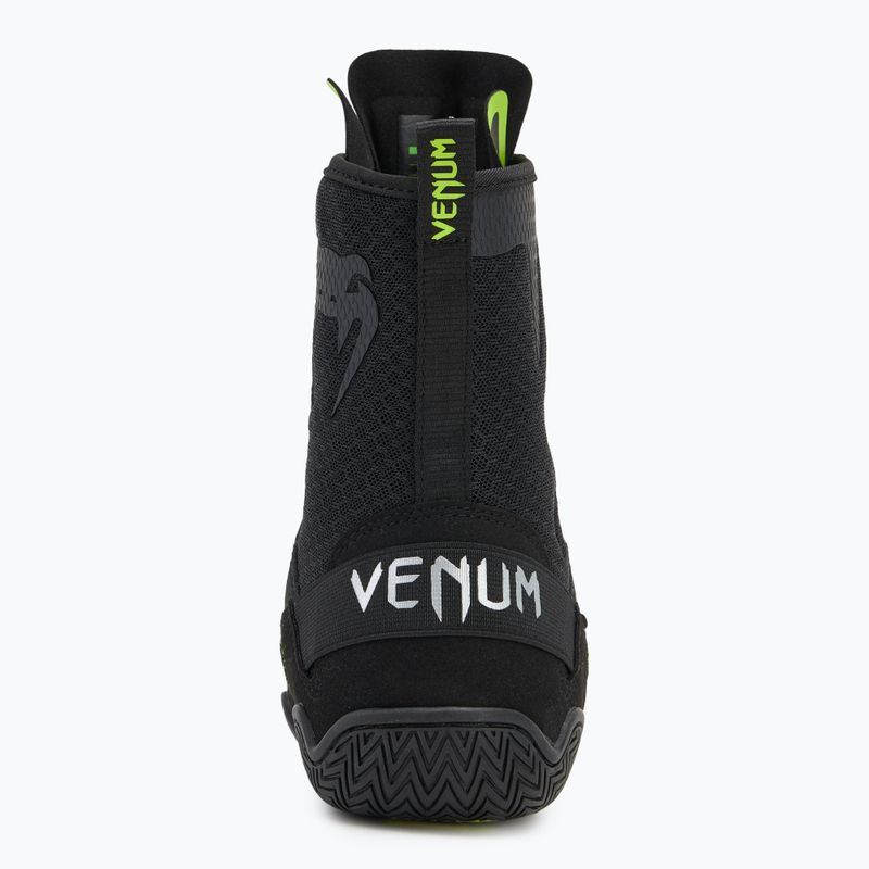 Vyriški barefoot batai Venum Training Camp 4.0 Boxing black/neo green 6