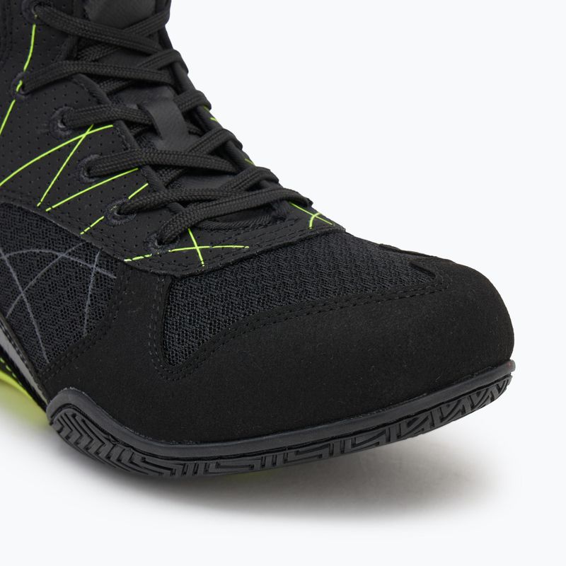Vyriški barefoot batai Venum Training Camp 4.0 Boxing black/neo green 7