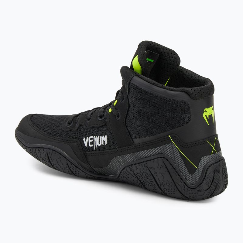 Moteriški batai Venum Training Camp 4.0 Wrestling black/neo green 3