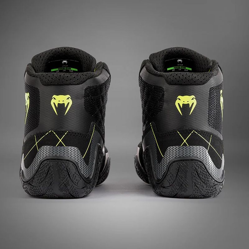 Moteriški batai Venum Training Camp 4.0 Wrestling black/neo green 5