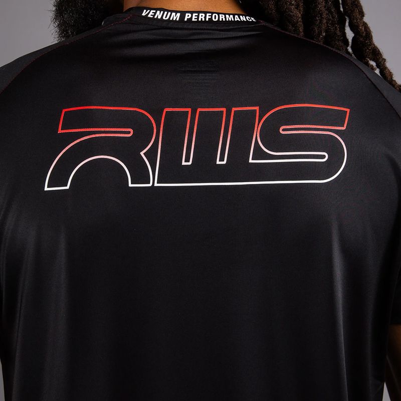 Vyriški marškinėliai Venum x RWS 2.0 Dry-Tech black/red 6