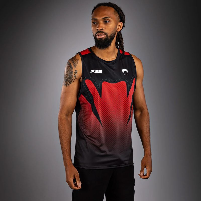 Vyriški marškinėliai Venum x RWS 2.0 Dry-Tech Tank Top black/red 3