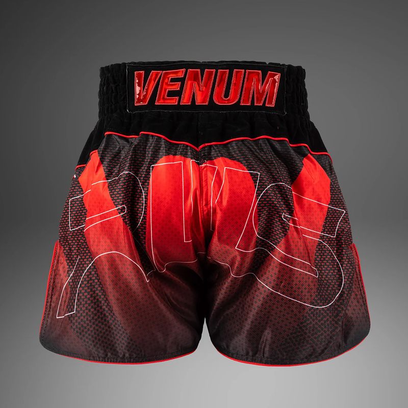 Vyriški treniruočių šortai Venum x RWS 2.0 Muay Thai black/red 3