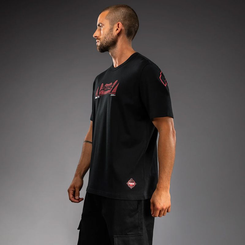 Vyriški marškinėliai Venum x RWS 2.0 black/red 4
