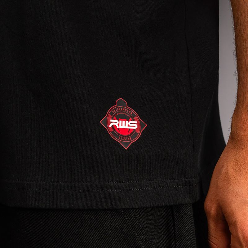 Vyriški marškinėliai Venum x RWS 2.0 black/red 6