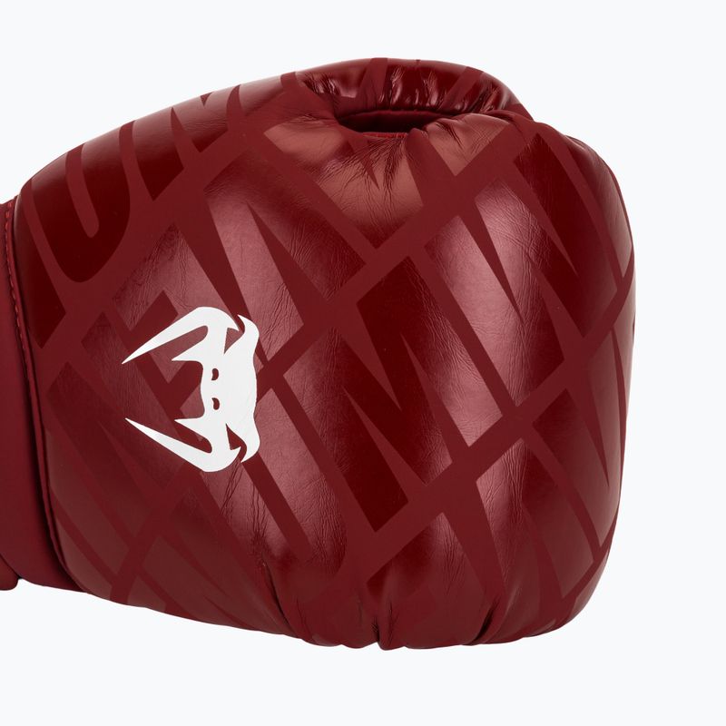 Bokso pirštinės Venum Contender 1.5XT Boxing glossy burgundy 5