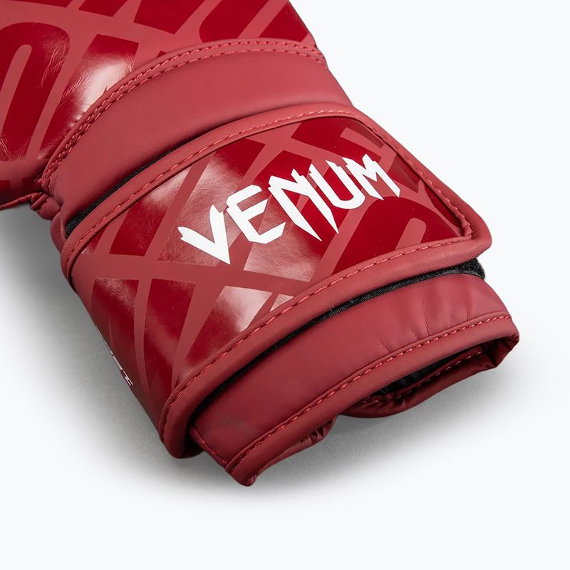 Bokso pirštinės Venum Contender 1.5XT Boxing glossy burgundy 3