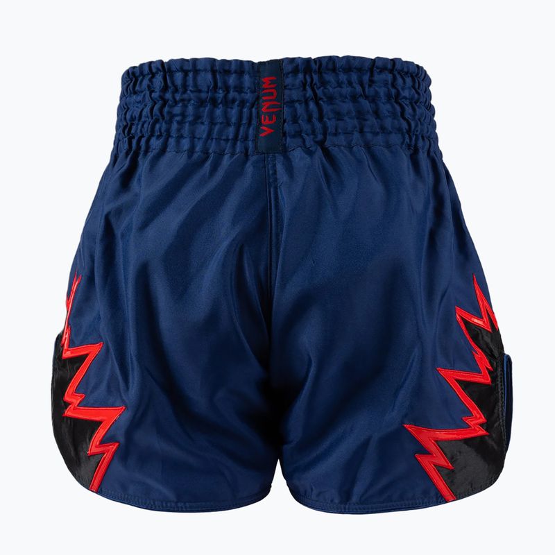 Vyriški treniruočių šortai Venum Inferno Muay Thai royal blue/red/black 2