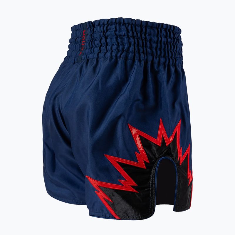 Vyriški treniruočių šortai Venum Inferno Muay Thai royal blue/red/black 4