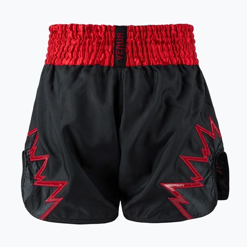 Vyriški treniruočių šortai Venum Inferno Muay Thai charcoal grey/red 2